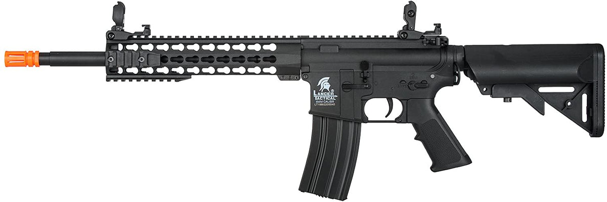 Lancer Tactical G2 Airsoft LT-19B M4 Carbine 10" AEG Rifle - BLACK - Tophatter Daily Deals