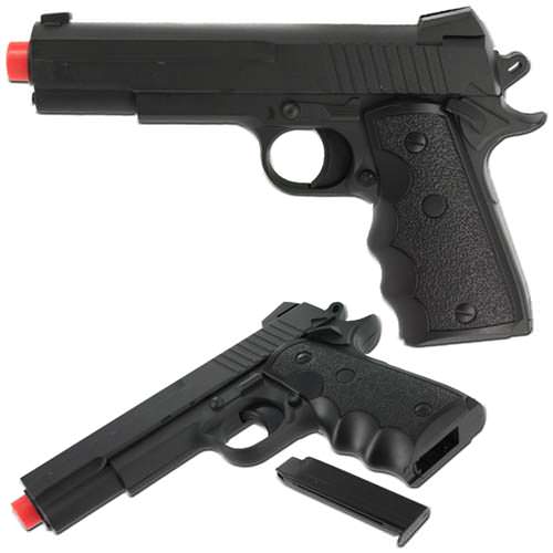 All New K-7 Metal Edition Airsoft Hand Gun - TOPHATTER'S ARMORY DEALS Collectible Weapons - Tophatter Daily Deals