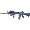 Spring Powered M16A3 Airsoft Assault Rifle with Laser & Flashlight - Tophatter Daily Deals