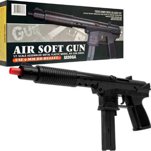Pump Action Airsoft Rifle Sub Machine Gun M306A - TOPHATTER'S ARMORY DEALS Collectible Weapons - Tophatter Daily Deals