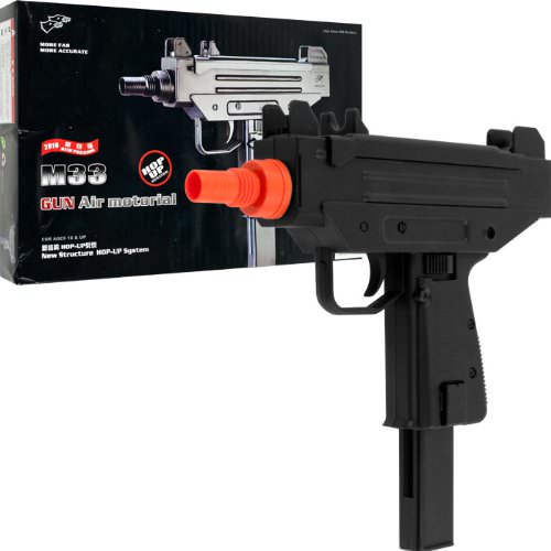 M33 Model Hop Up Mini Uzi Airsoft Gun - TOPHATTER'S ARMORY DEALS Collectible Weapons - Tophatter Daily Deals