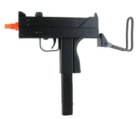 Double Eagle M42F Airsoft Spring Uzi Folding Stock Gun - Tophatter Daily Deals