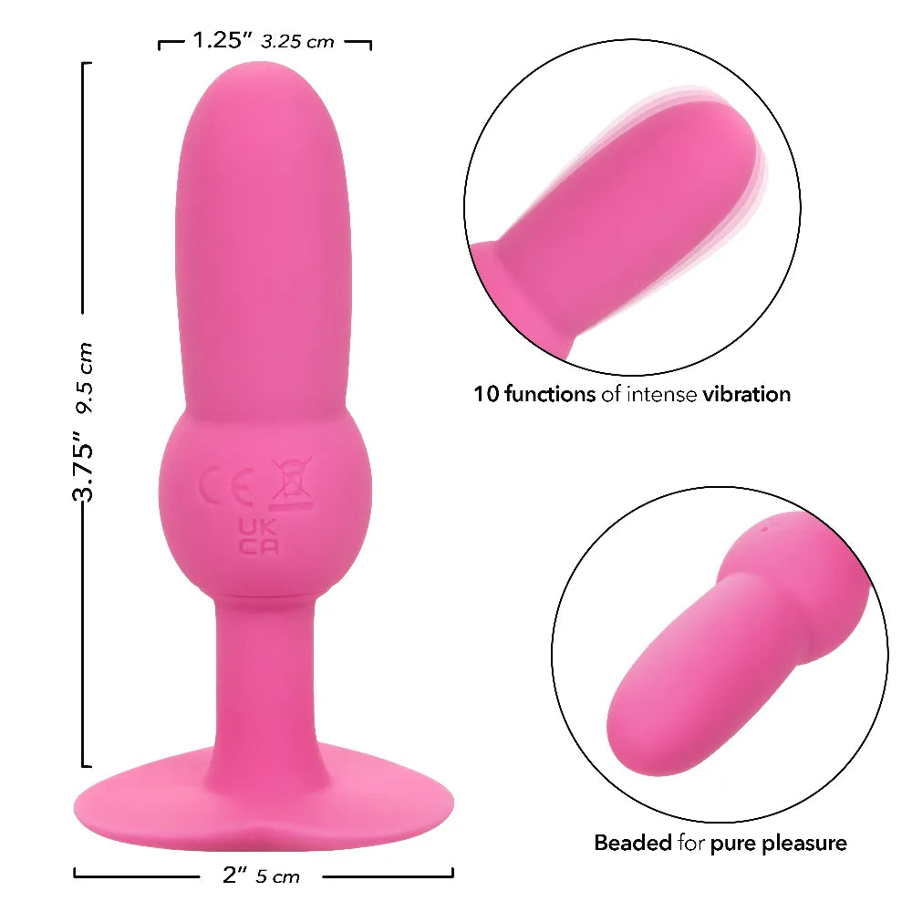 First Time Vibrating Beaded Probe – 3.7" Beginner Vibrator > Anal Range > Anal Probes - Tophatter Daily Deals