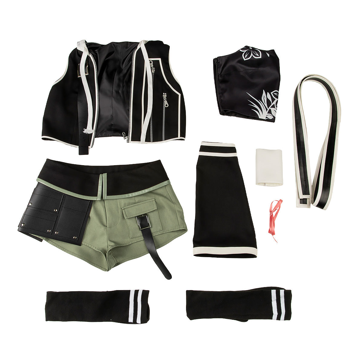Final Fantasy VII Yuffie Kisaragi Cosplay Costume - A Edition Costume - Tophatter Daily Deals
