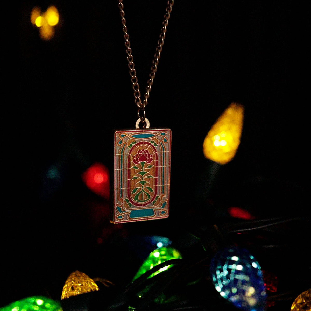 Stranger Things - Limited Edition Creel House Window Necklace Necklace - Tophatter Daily Deals