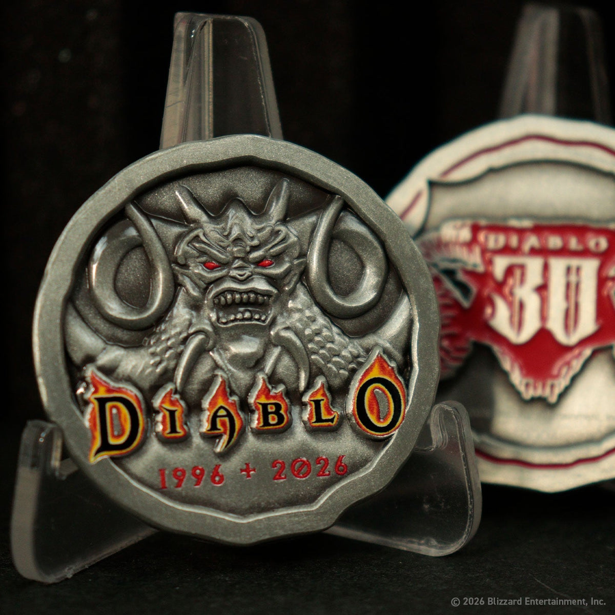 Diablo - Limited Edition 30th Anniversary Presentation Coin Replica Coin - Tophatter Daily Deals