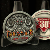 Diablo - Limited Edition 30th Anniversary Presentation Coin Replica Coin - Tophatter Daily Deals