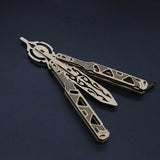 6 Cool Wooden Knife Model Kit 3D Blade Puzzle Toy Octane Heirloom - Tophatter Daily Deals
