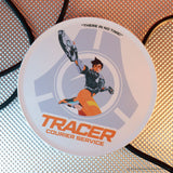 Overwatch - Set of Four Printed Metal Coasters Coaster - Tophatter Daily Deals