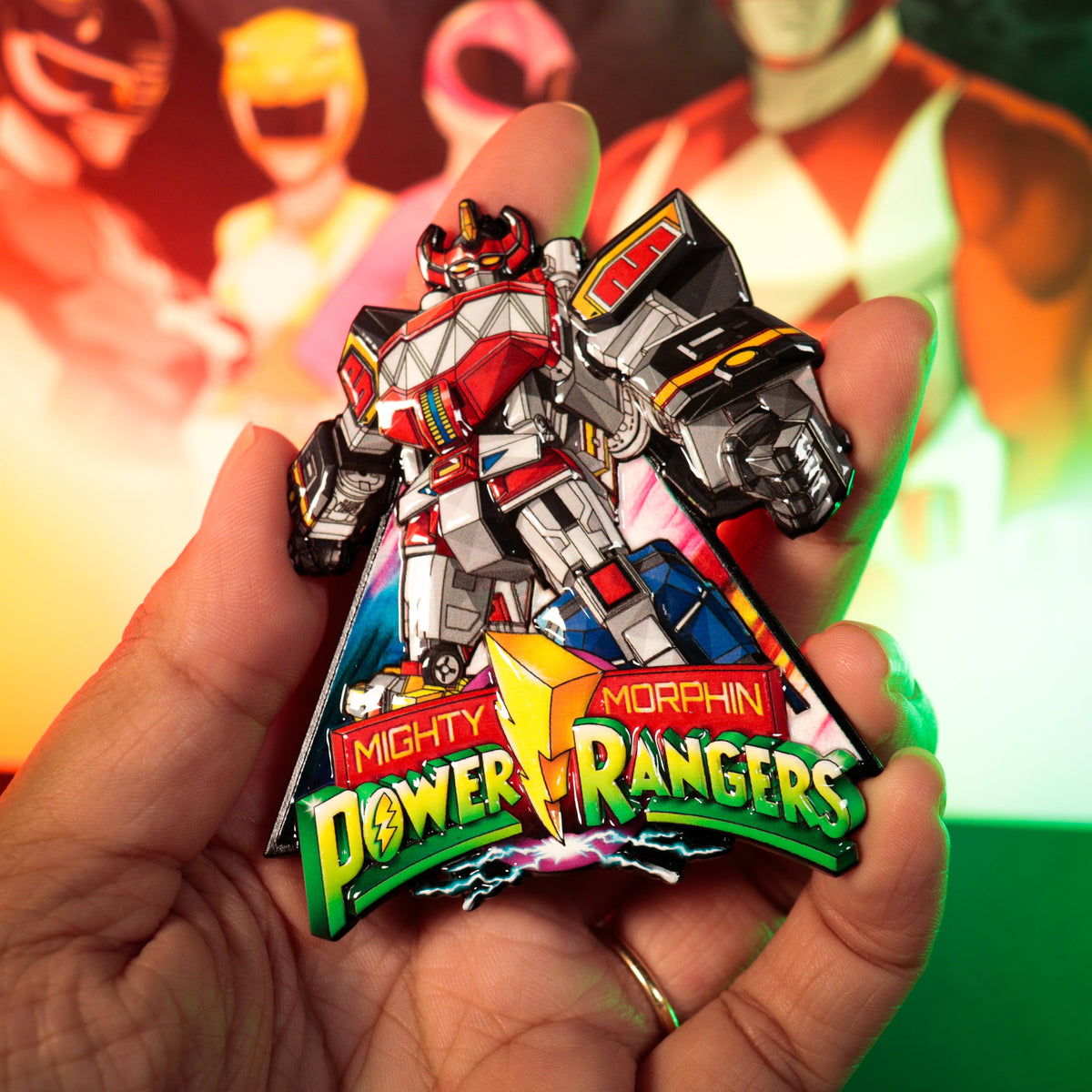 Power Rangers – Limited Edition Megazord Medallion Replica Coin - Tophatter Daily Deals