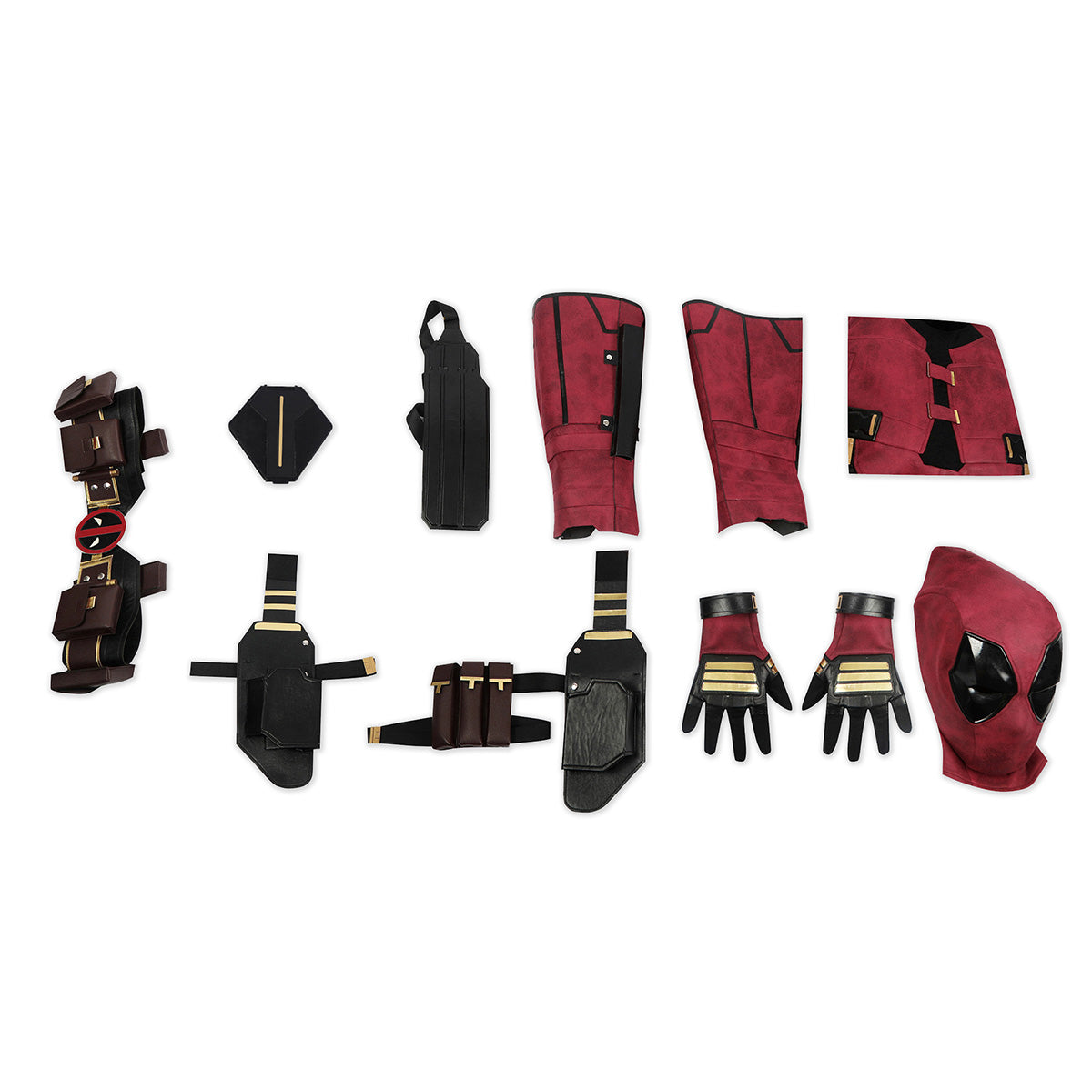 [In stock] Deadpool 3 Wolverine and Deadpool Wade Winston Wilson Cosplay Costume Costume - Tophatter Daily Deals
