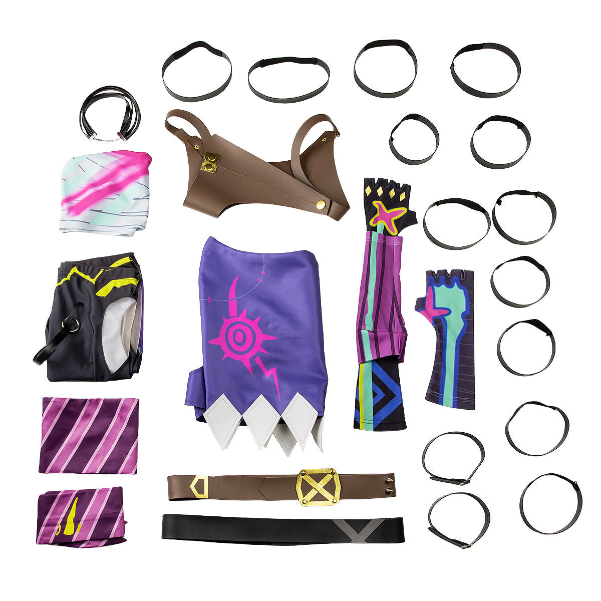 Arcane Season 2 League of Legends LOL Jinx Cosplay Costume Costume - Tophatter Daily Deals
