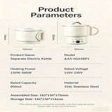 Portable Folding Electric Kettle Electric Kettles - Tophatter Daily Deals