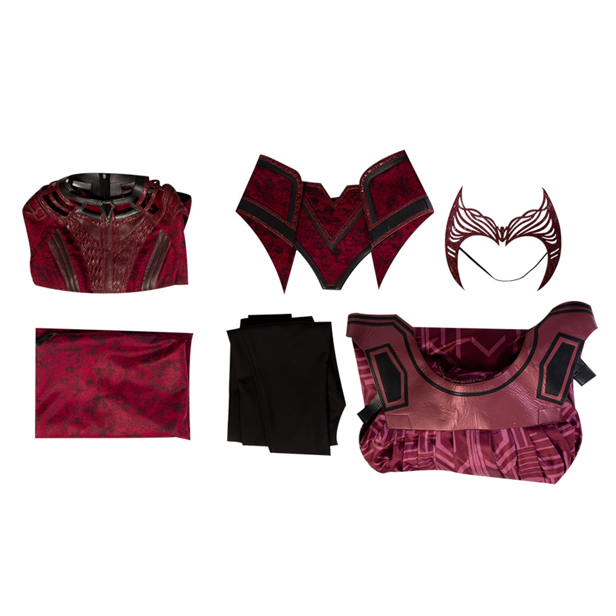 Marvel Doctor Strange in the Multiverse of Madness Wanda Maximoff Witch Premium Edition Cosplay Costume Costume - Tophatter Daily Deals