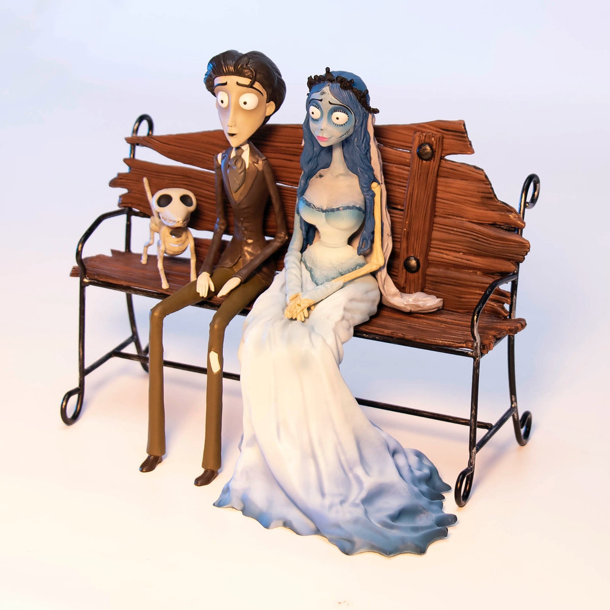 Corpse Bride – Victor, Emily & Scraps 25th Anniversary 1:10 Scale Limited Edition Figure Set Action Figure - Tophatter Daily Deals