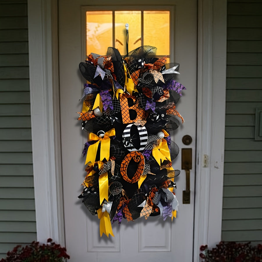 Halloween BOO Garland Pumpkin Haunted House Halloween - Tophatter Daily Deals