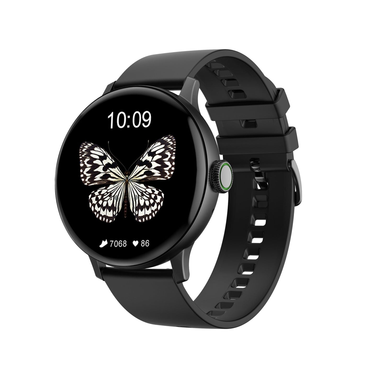 Bluetooth Call Smart Bracelet Wireless Charging Heart Rate Blood Pressure Black tape USB 0 - Tophatter Daily Deals