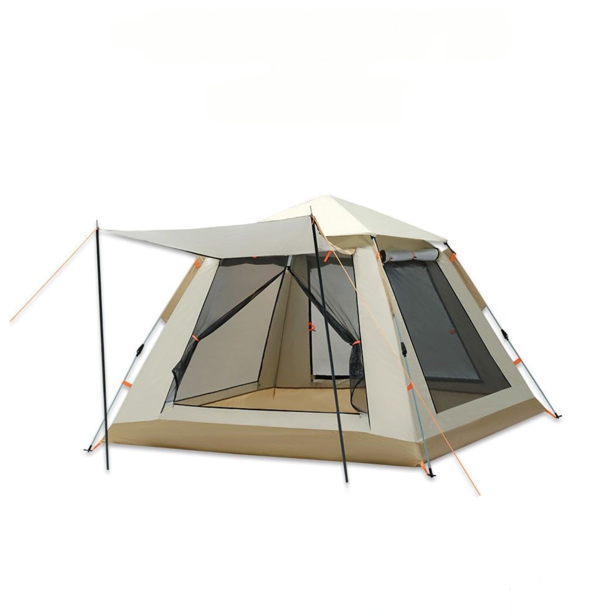 8-Person Family Camping Tent with Canopy Setup Camping & Hiking > Tents & Camp Furniture - Tophatter Daily Deals