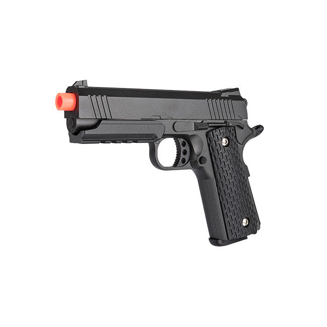 Full Metal 1911 Warrior Spring Airsoft P istol, Shoots 255 FPS - Tophatter's Guns'N'Weapons Store Collectible Weapons - Tophatter Daily Deals