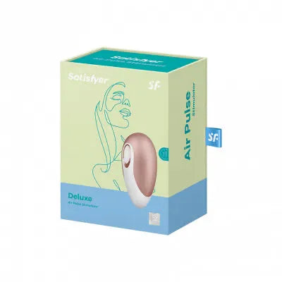 Satisfyer Pro Deluxe – Luxury Rechargeable Pressure Wave Vibrator > Sex Toys For Ladies > Clitoral Vibrators and Stimulators - Tophatter Daily Deals