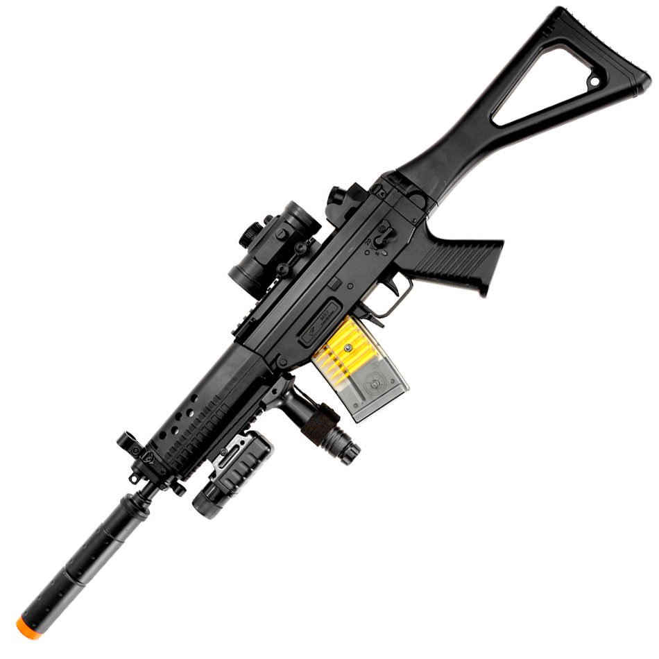 M82p Fully-Semi Automatic Airsoft Rifle - TOPHATTER'S ARMORY DEALS Collectible Weapons - Tophatter Daily Deals