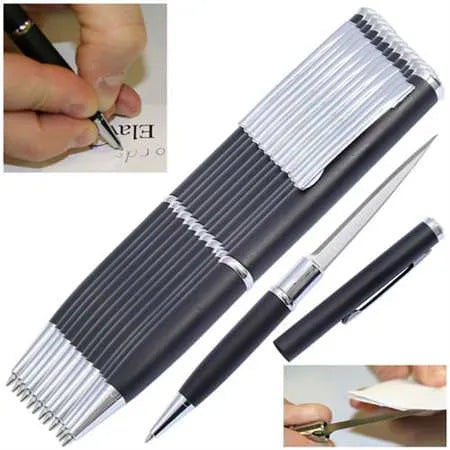 One Dozen Elegant Executive Letter Opener Pen Knife Black - Tophatter Daily Deals