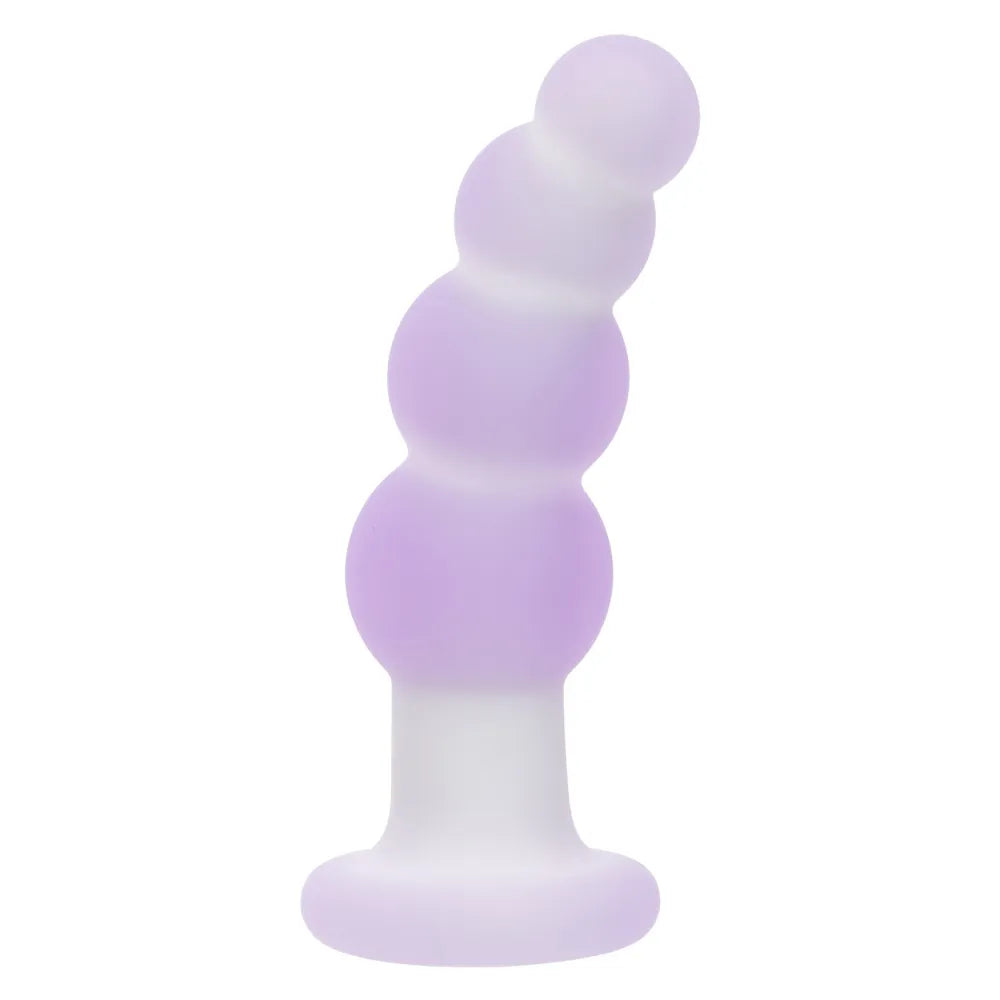 Lavender Haze Beaded Curved Probe (Purple) – 4.25" Vibrator > Anal Range > Vibrating Butt Plugs - Tophatter Daily Deals