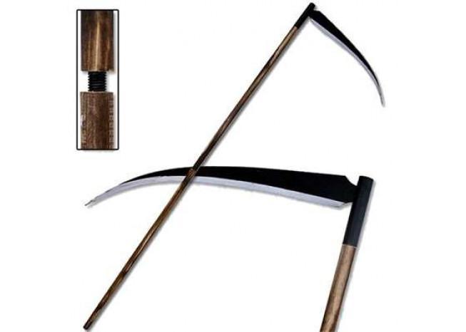 Grim Reaper Monster Scythe 80 Inches swords - Tophatter Daily Deals