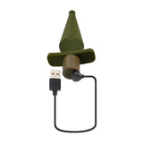 The Private (Green) – 5" Vibrating Butt Plug with 10 Speeds and Patterns > Anal Range > Vibrating Butt Plugs - Tophatter Daily Deals