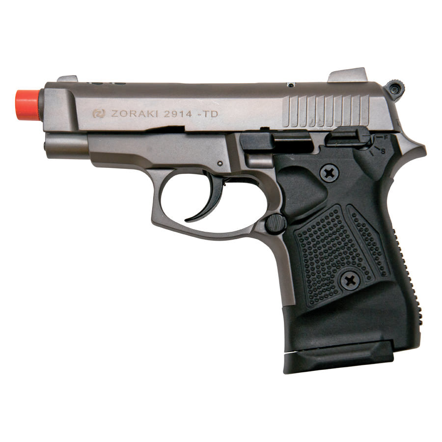Zoraki M2914 Fume Finish 9mm Front Firing Blank Gun - Tophatter's Guns'N'Weapons Store Collectible Weapons - Tophatter Daily Deals