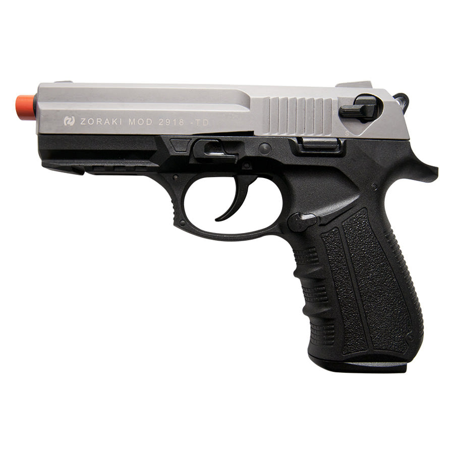 Zoraki 2918 9mm Fume Finish Front Firing Blank Gun - Tophatter's Inc. Weapons Store Online Collectible Weapons - Tophatter Daily Deals