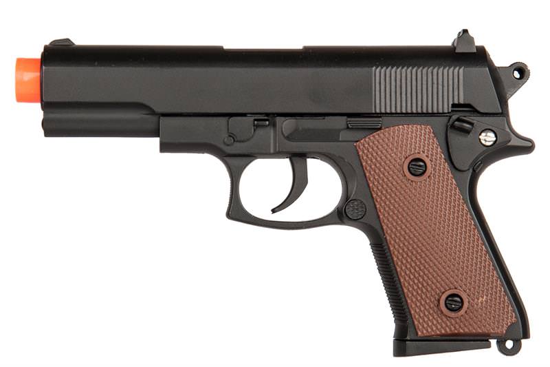P8947 Standard Metal Spring Airsoft Pistol FPS 145 - Tophatter's Inc. Weapons Store Online Collectible Weapons - Tophatter Daily Deals