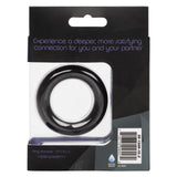 Link Up Ultra-Soft Verge Black Premium Silicone Stretchy Enhancer Ring > Cock Ring > Single - Tophatter Daily Deals