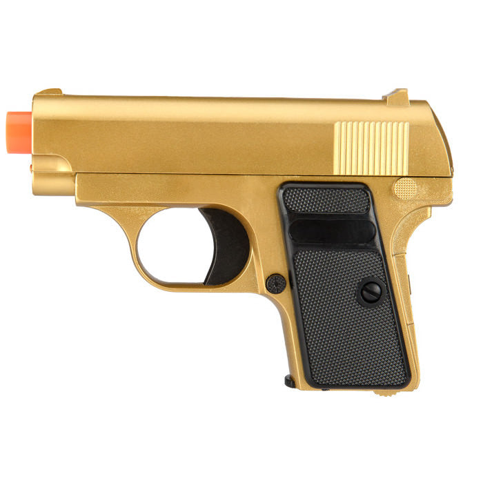 Full Metal Slide and Body Subcompact Spring Vest Pocket Airsoft Pistol - Tophatter's Guns'N'Weapons Store Collectible Weapons - Tophatter Daily Deals