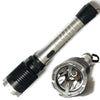 Monster Rechargeable Self Defense Tactical Flashlight Metal Stun Gun Collectible Weapons - Tophatter Daily Deals