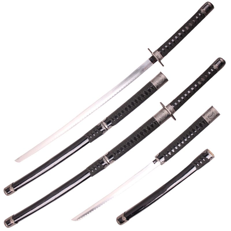 Samurai Katana and Kodachi Dual Sword Set - Tophatter's Inc. Weapons Store Online Collectible Weapons - Tophatter Daily Deals