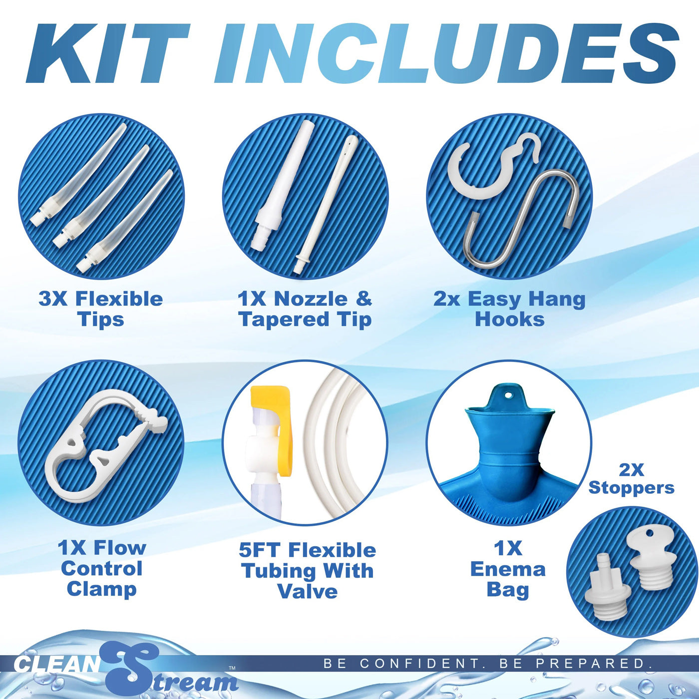 Deluxe Shower Enema Bag and Nozzle Kit > Essentials > Douches - Tophatter Daily Deals