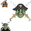 Zombie Skull Pirate Crossed Swords Hat Mask For Cosplay Halloween Masquerade - TOPHATTER'S ARMORY DEALS Collectible Weapons - Tophatter Daily Deals