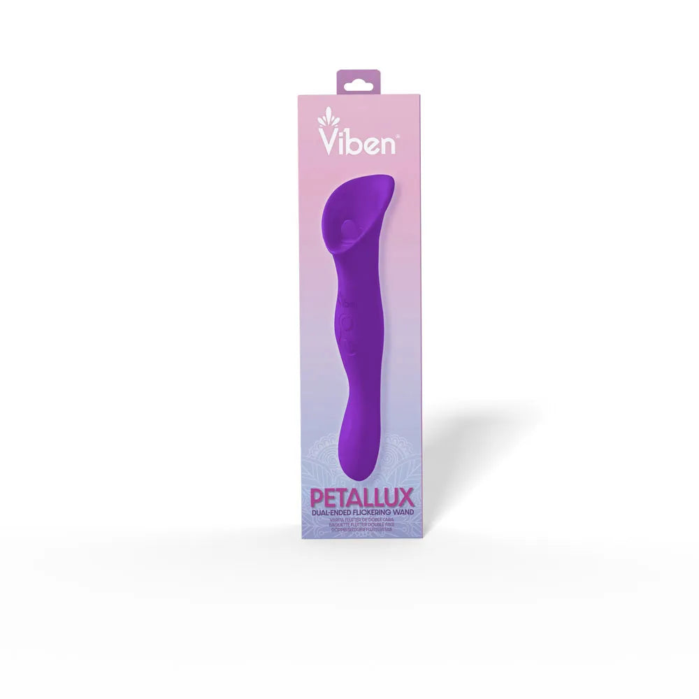 Petallux (Purple) – Dual-Ended Clitoral Stimulator > Sex Toys For Ladies > Clitoral Vibrators and Stimulators - Tophatter Daily Deals