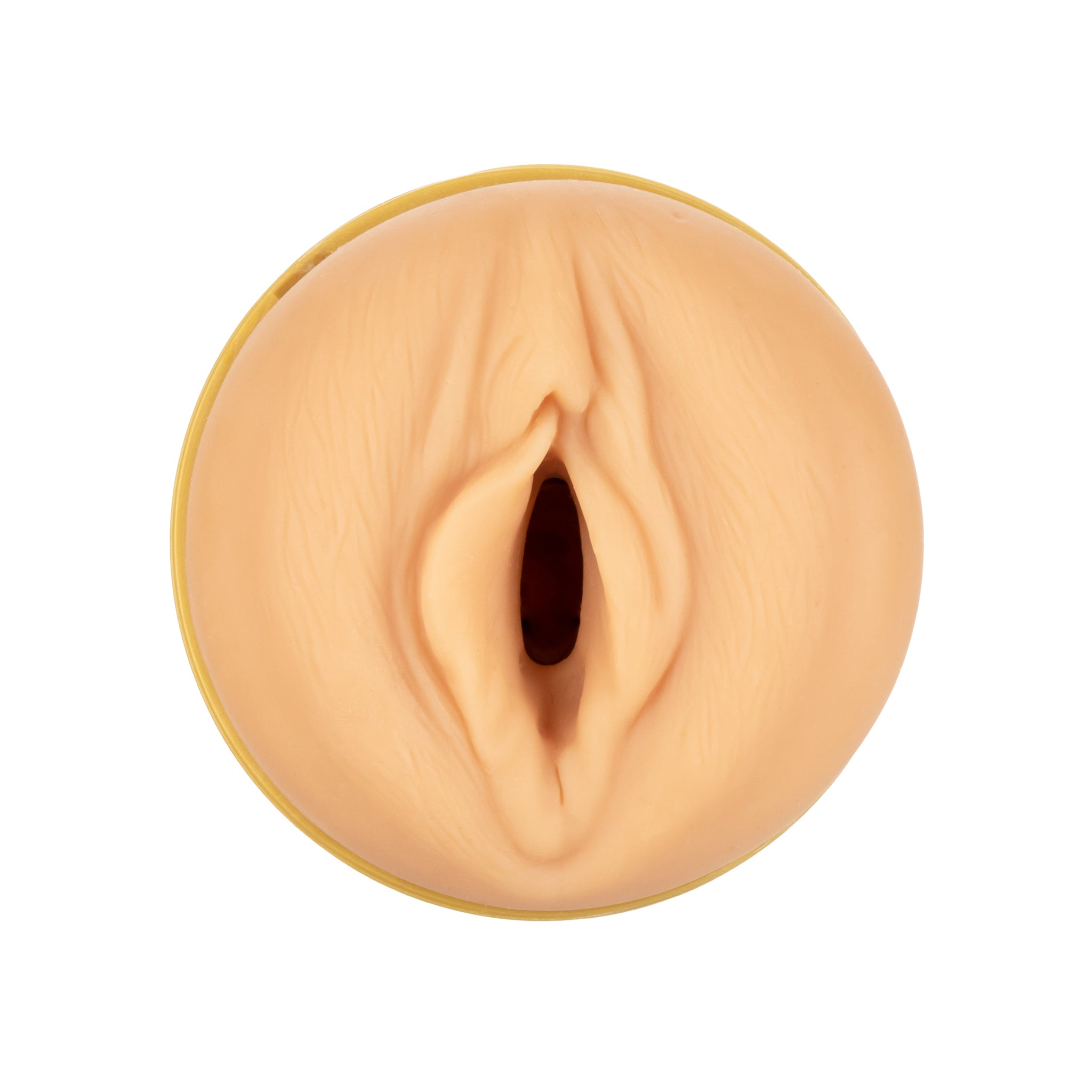 Private Tube Personal Trainer Tub Gold Real Skin TPR Suction Masturbator Sleeve > Sex Toys For Men > Masturbators > Manual - Tophatter Daily Deals