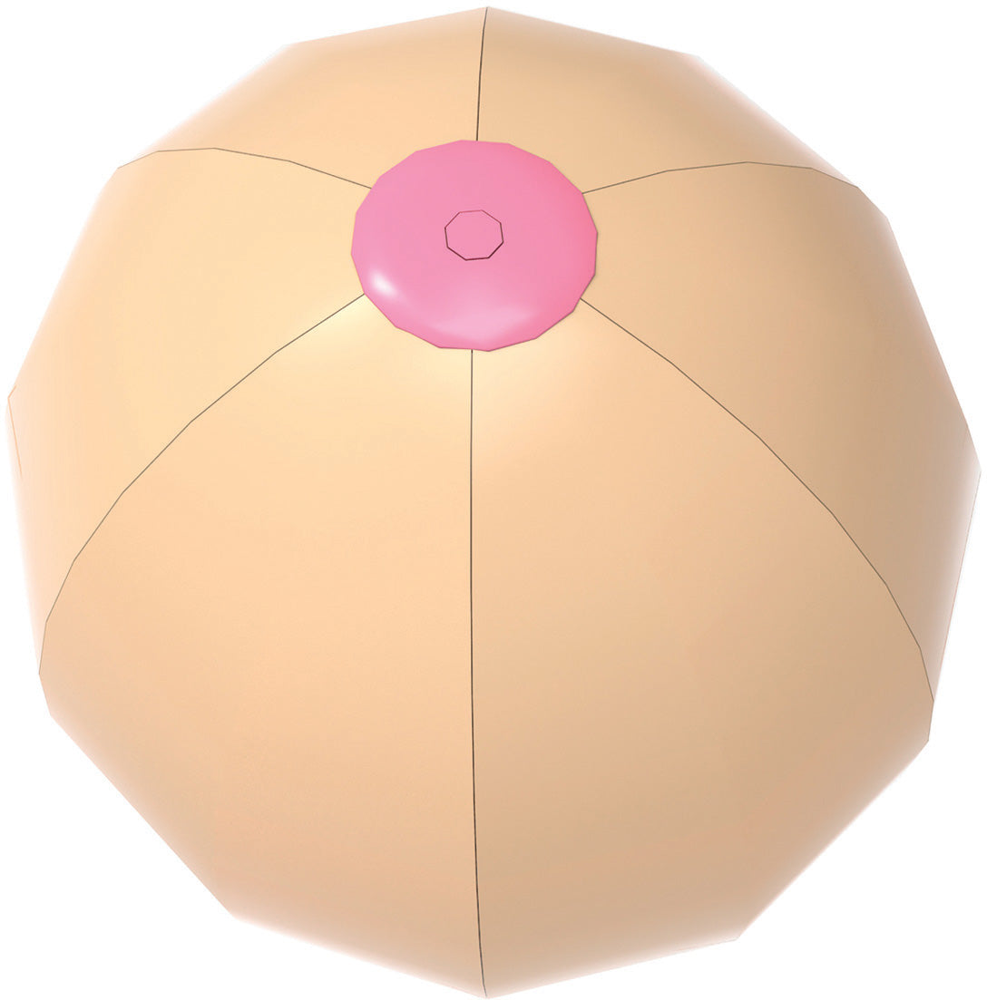 Big Boobie Beach Ball – 30 Inch Durable Jumbo Inflatable Beach Toy > Novelties > Gag Gifts - Tophatter Daily Deals