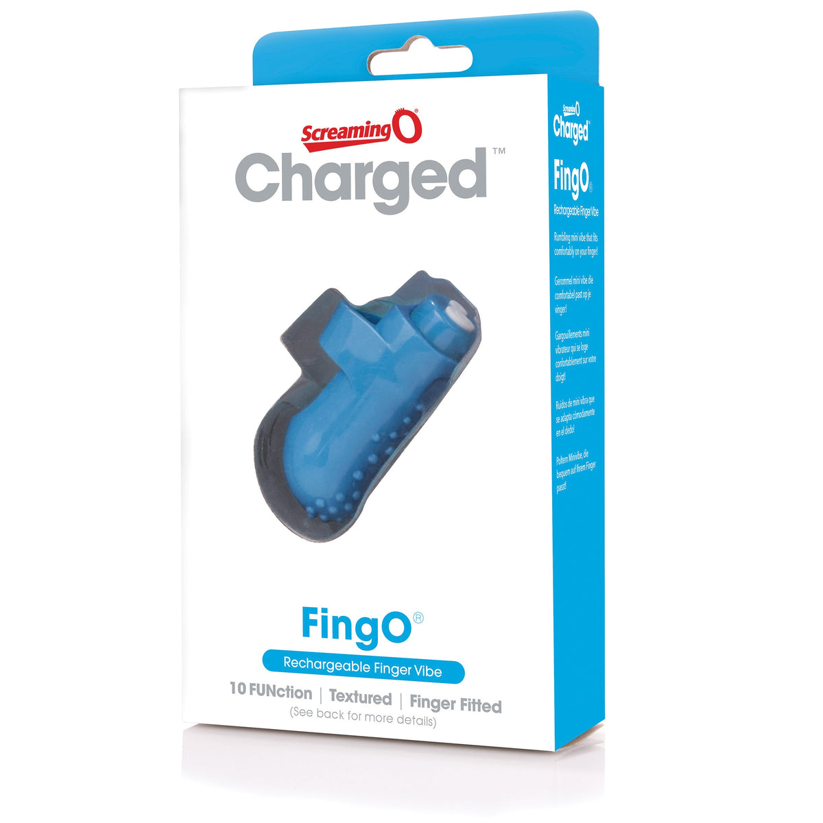 Charged Fing O – Rechargeable Mini Finger Vibrator with Vooom Technology > Vibrators > Finger Vibrators - Tophatter Daily Deals