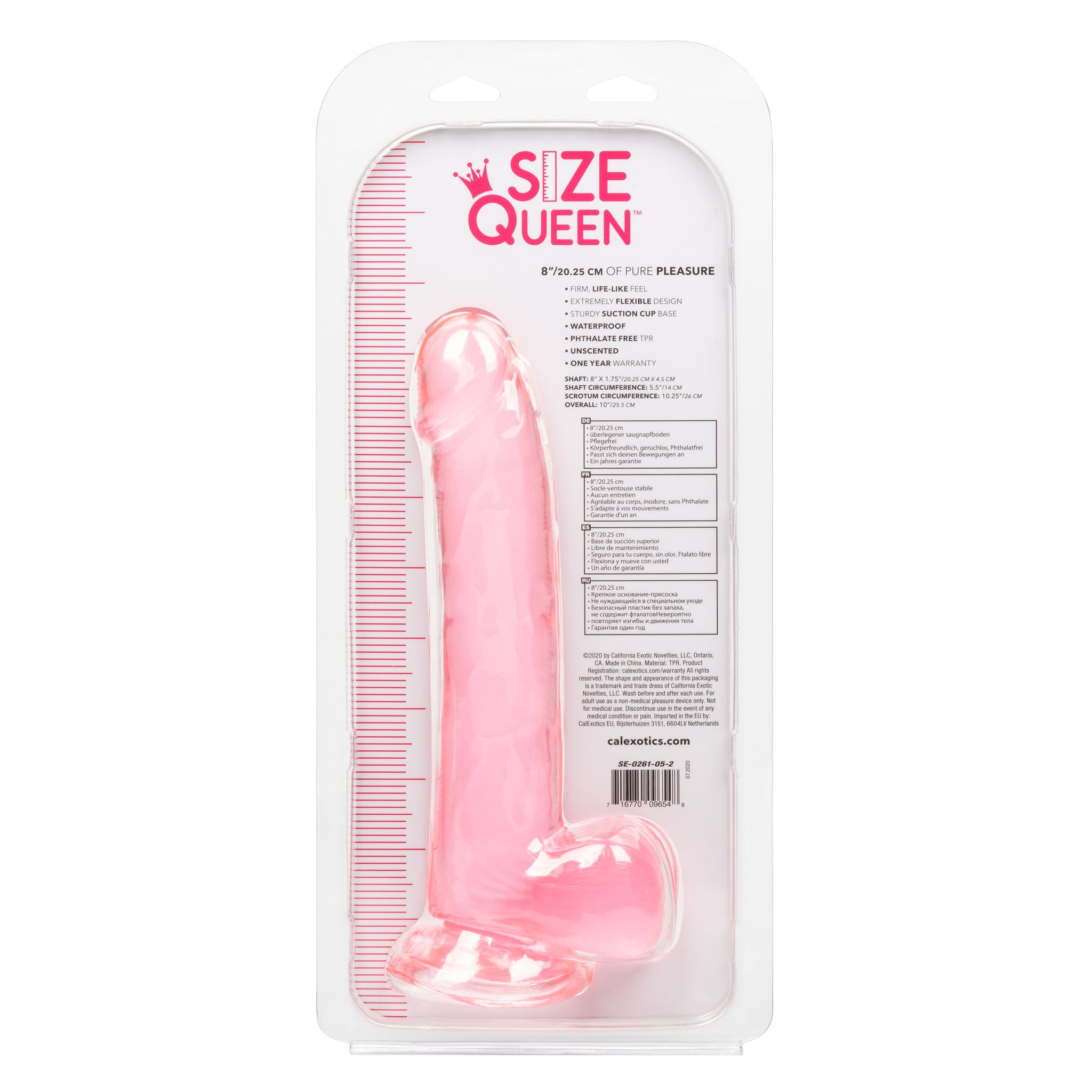 Size Queen 8 Inch Realistic Dong in Ivory > Dildos > Realistic Dildos - Tophatter Daily Deals