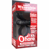 Ohare XL (Black | Blue | Green) – Rechargeable Large Rabbit Vibrator > Cock Ring > Vibrating - Tophatter Daily Deals
