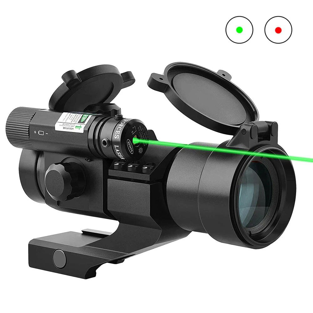 1X30 red and green laser sight with 20MM bracket 4MOA - Tophatter Daily Deals