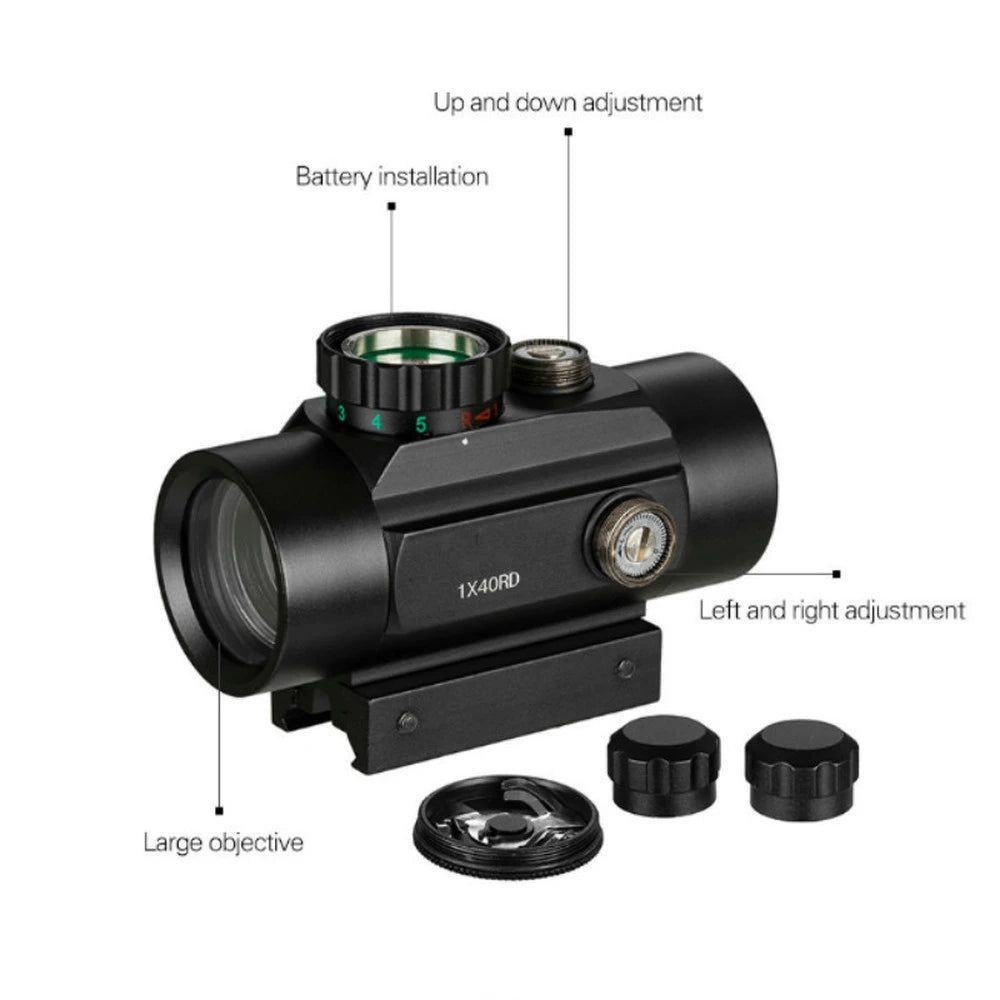 1X40 holographic red/green sight 11/20MM rail - Tophatter Daily Deals