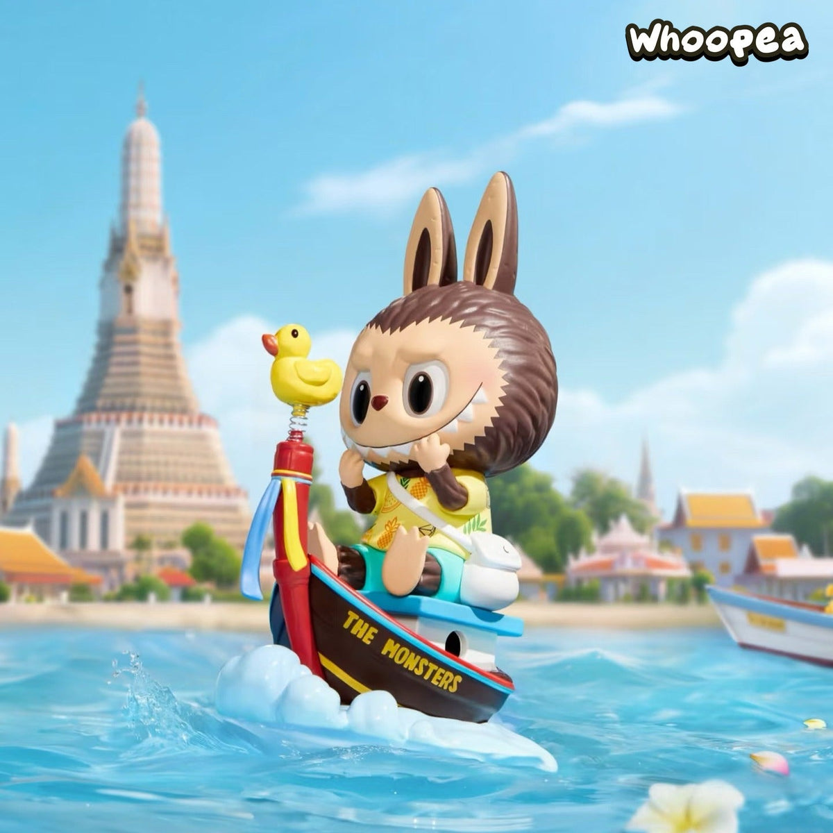 Labubu The Monsters Long-Tail Boat (Thailand Exclusive) Figure - Tophatter Daily Deals
