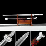 Handmade Pattern Steel Chinese Sword With Justice Online - Tophatter Daily Deals