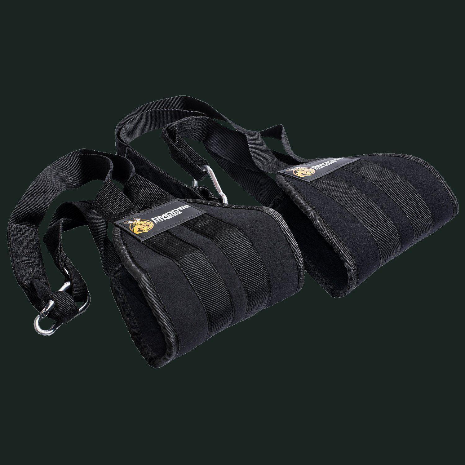 Gym Ankle Cuff - Gym Ankle Cuff for Kickbacks, Glute Workouts, Leg Extensions, Curls Exercise & Fitness - Tophatter Daily Deals