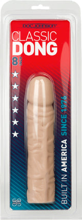 Doc Johnson Classic 8 Inch Dong – Lifelike Textured Silicone Dong > Dildos > Realistic Dildos - Tophatter Daily Deals